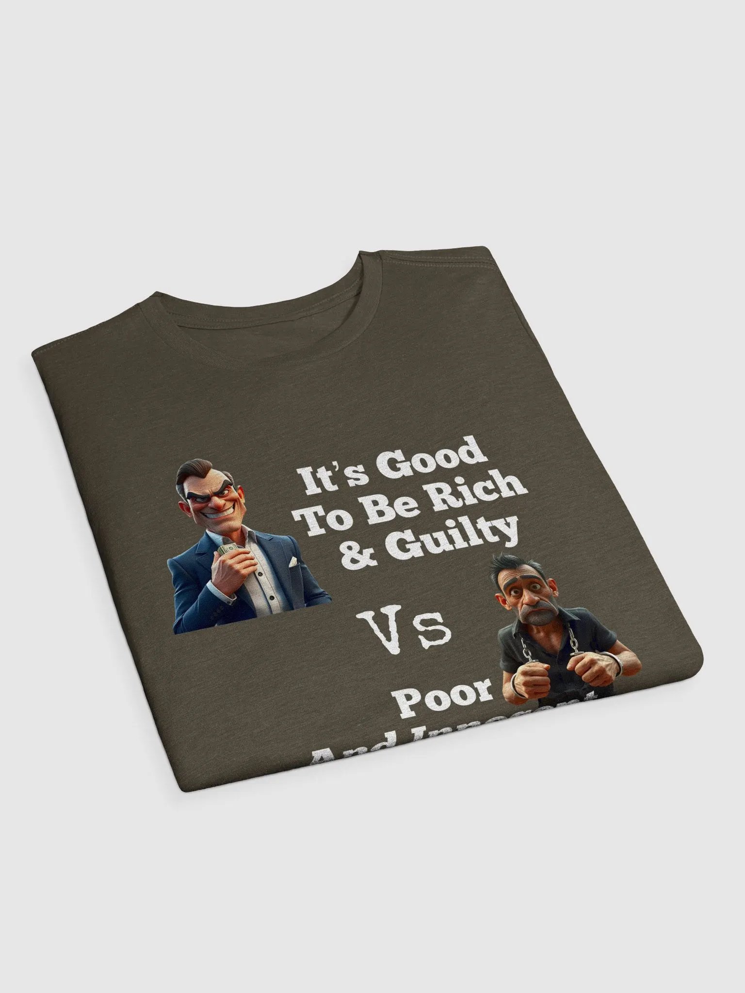 RICH VS POOR Supersoft T-Shirt product image (56)