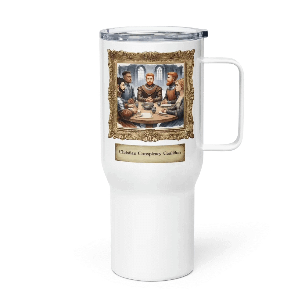 Christian Conspiracy Coalition (Logo) - Travel Mug product image (3)