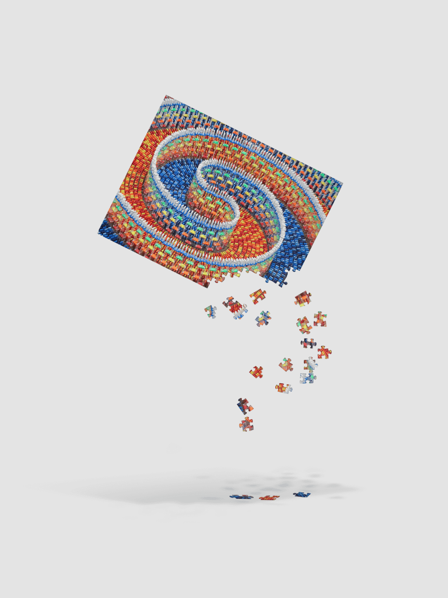 Amazing Triple Spiral Jigsaw Puzzle product image (3)