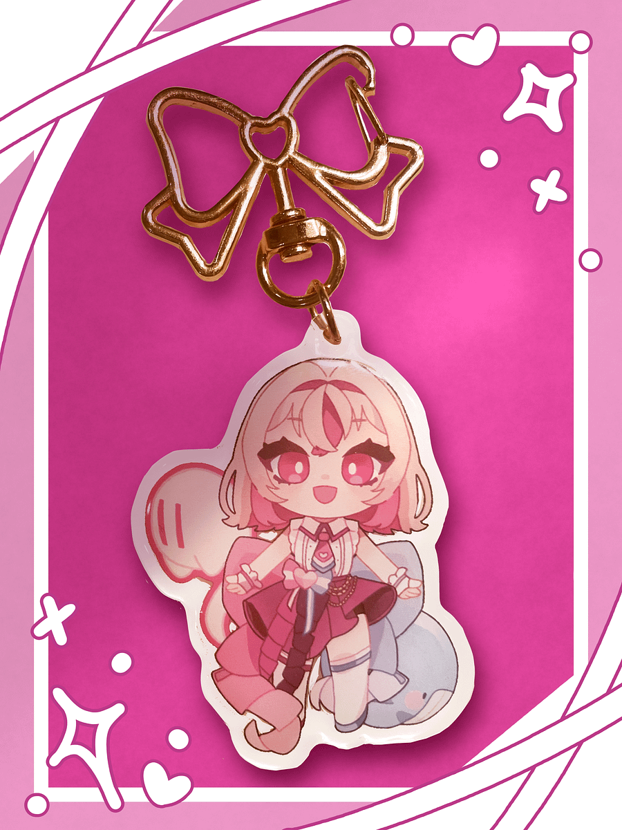 Kei Clear Acrylic Keychain product image (1)