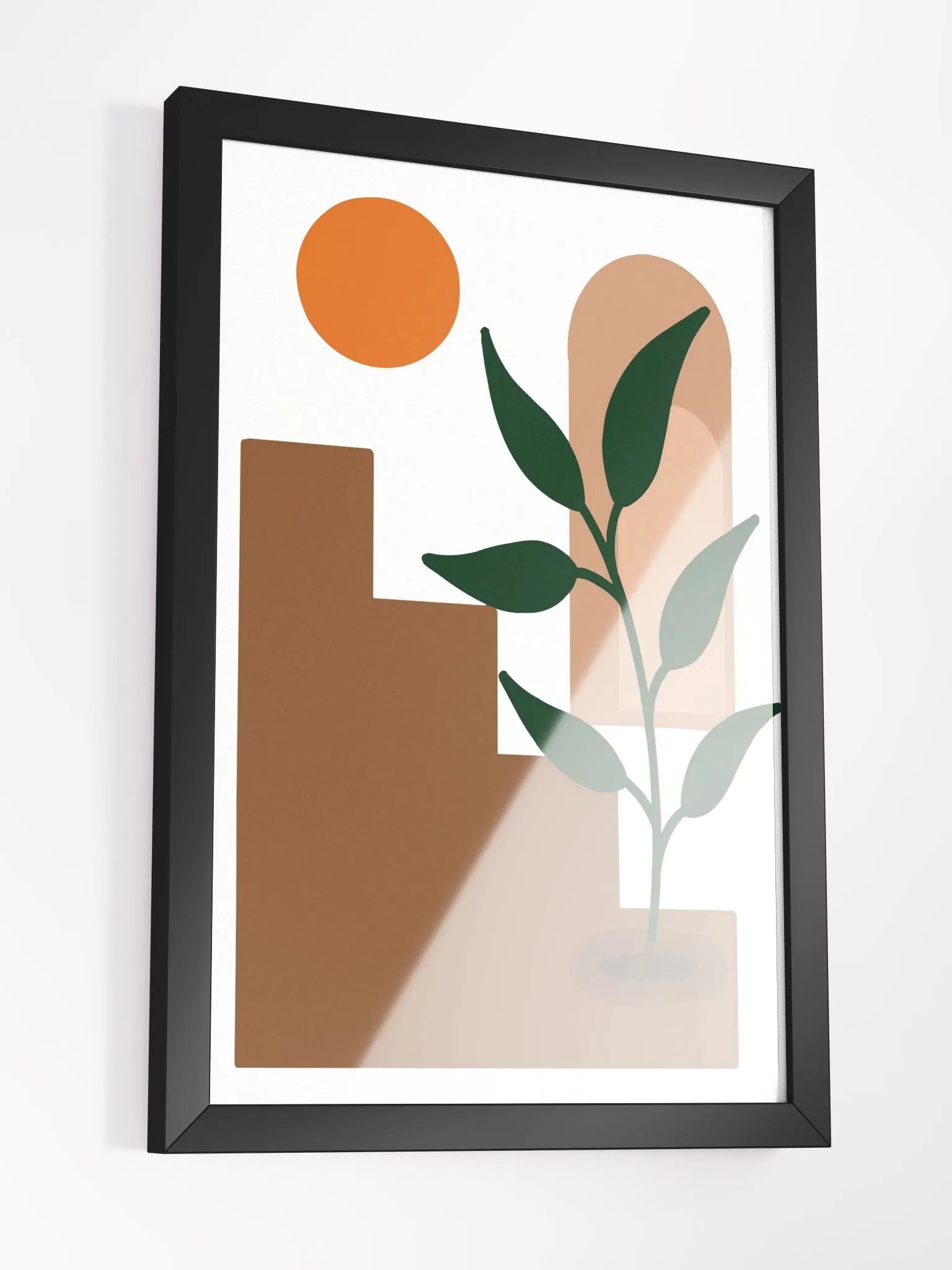 Sunlit Foliage Framed Poster product image (18)