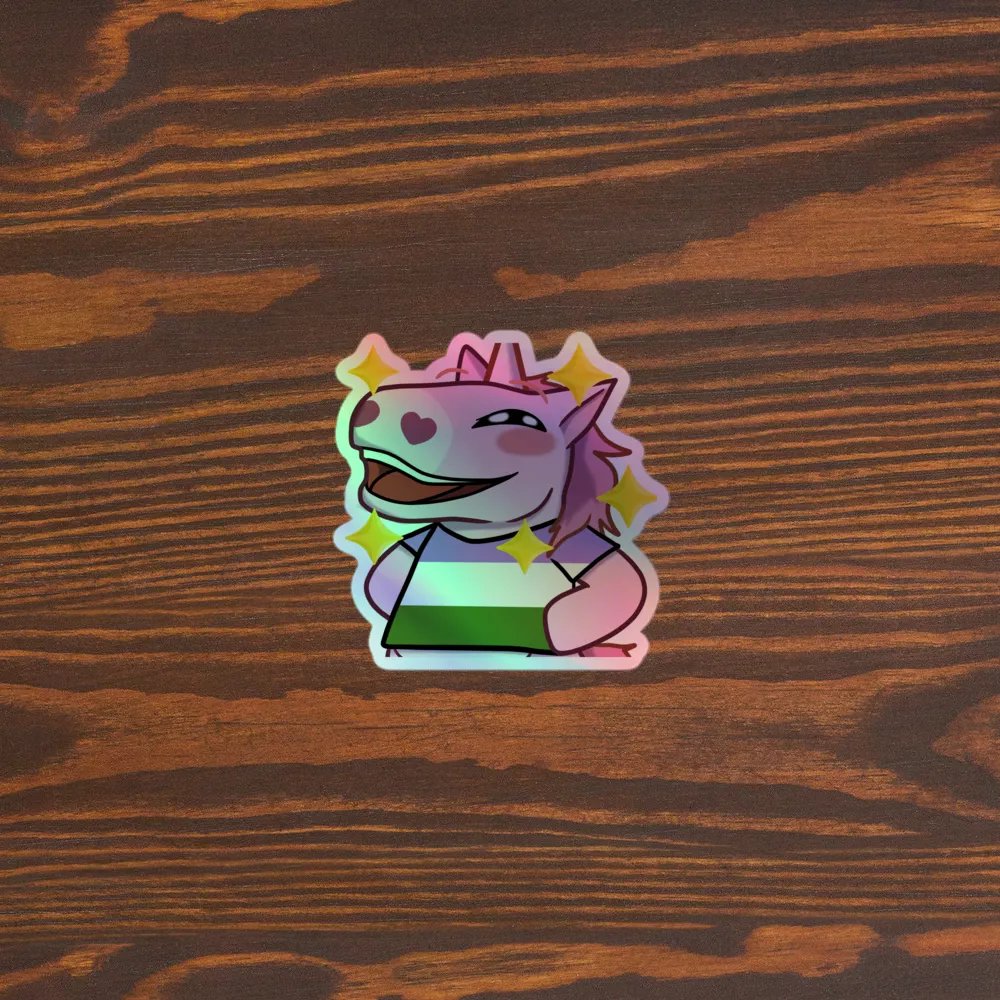 QUEER Pride Holographic Sticker product image (5)
