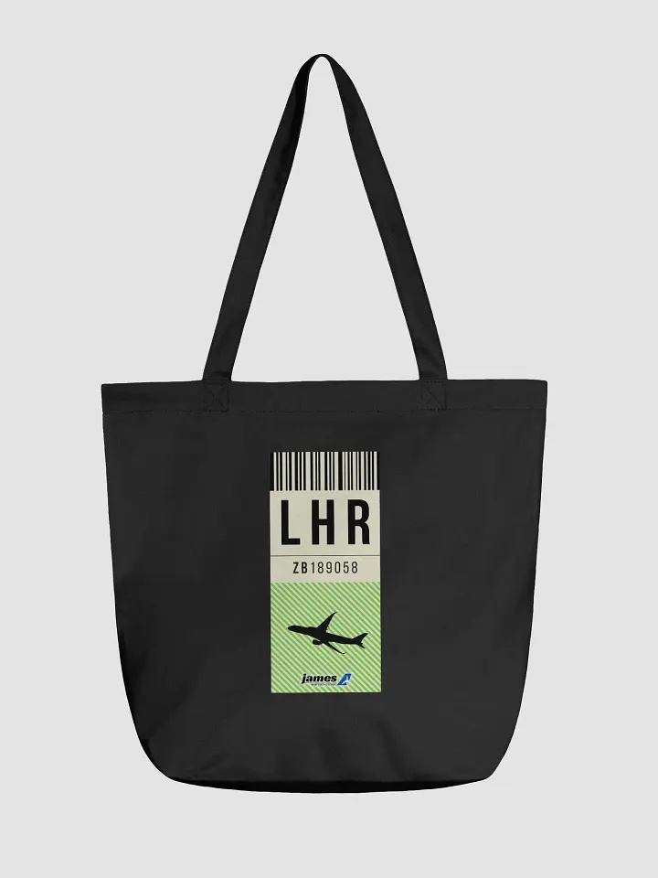 London Heathrow (LHR) Stylish Luggage Tag Tote Bag product image (1)