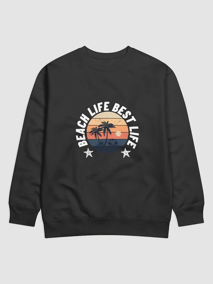 Tropical Sunset Silhouette Sweatshirt | Beach life best life product image (5)