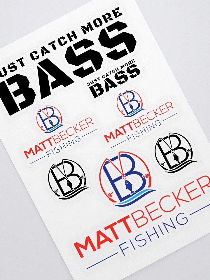 Matt Becker Fishing Stickers product image (2)
