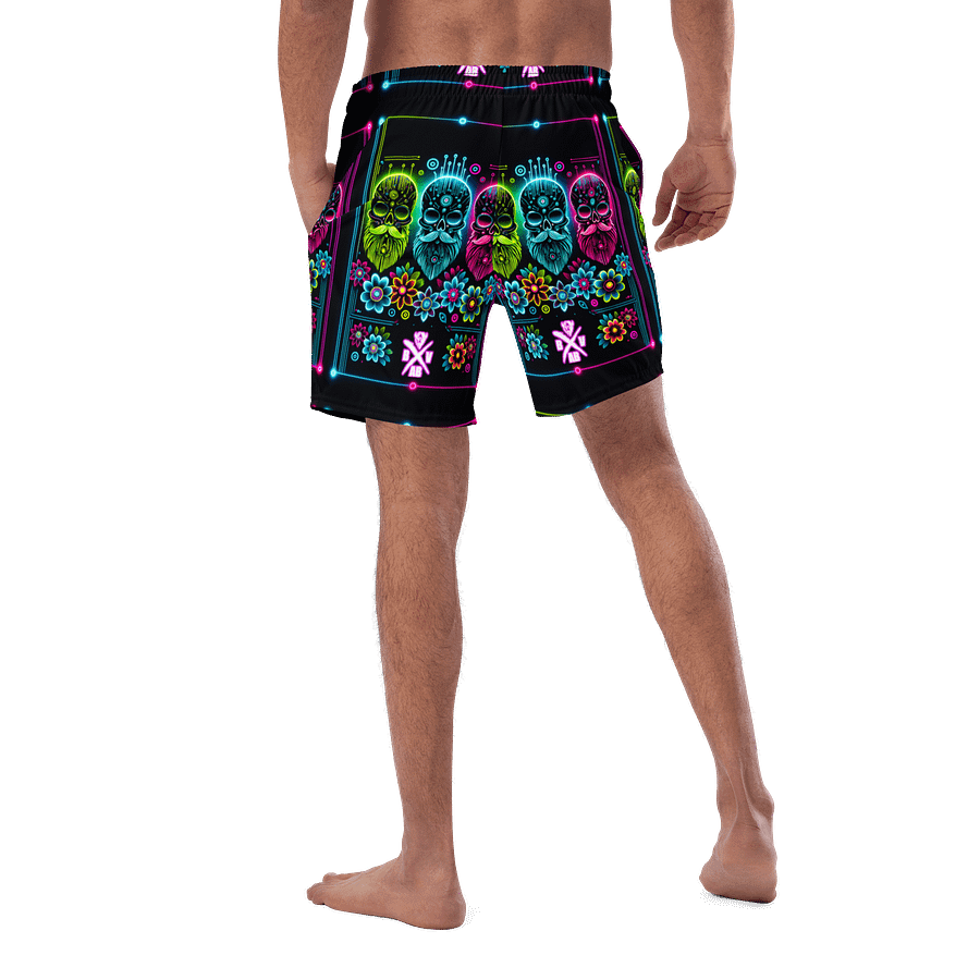 Neon skulls swim shorts product image (5)
