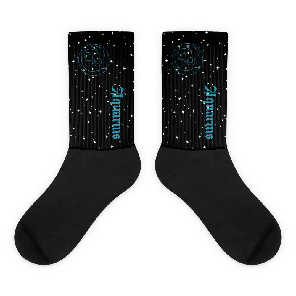 Starry Aquarius Sublimated Socks product image (1)