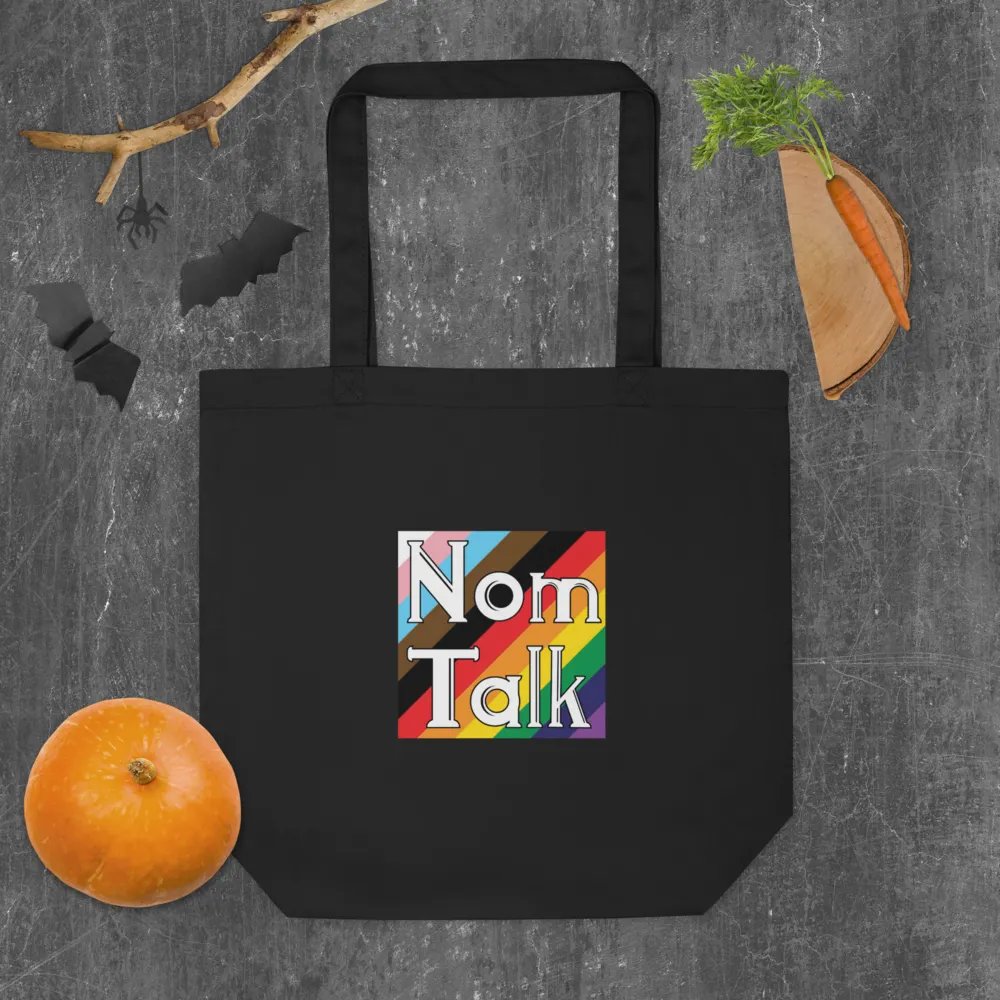 Nom Talk Pride Eco Tote Bag product image (10)