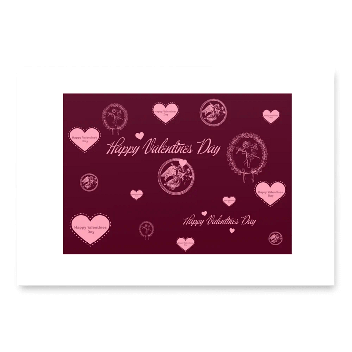 Heartfelt Valentine's Wrapping Paper Set product image (2)