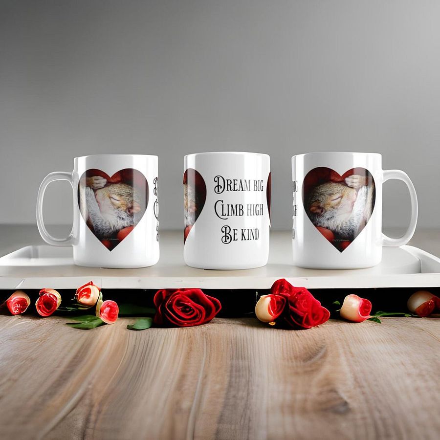 Baby Squirrel Wildlife Photography Mug product image (9)