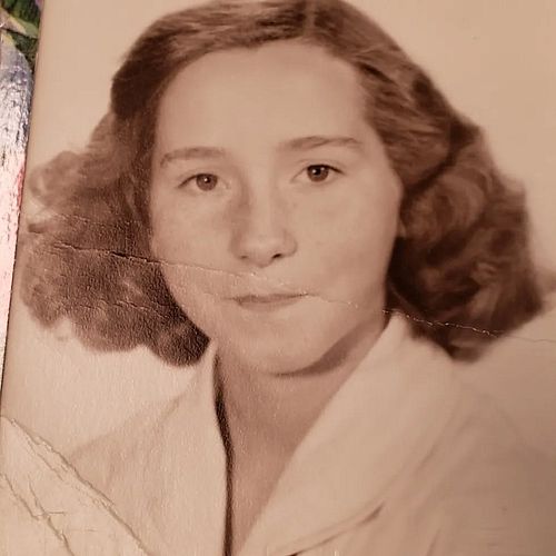 My mother before I was born We were driving all through the United States trying to battle people messing with us while we we...