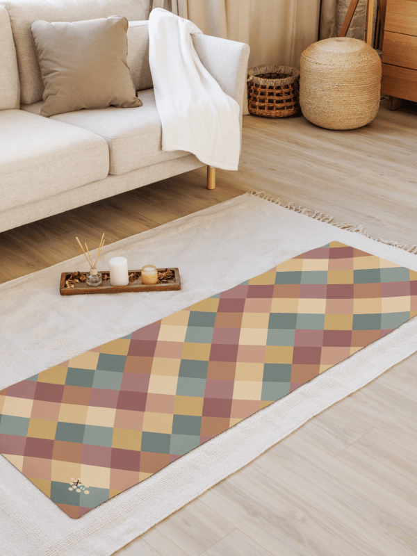 Abstract pastel geometric Yoga Mat product image (2)