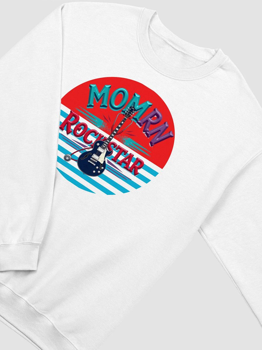 Rockstar Mom RN Crewneck Sweatshirt product image (24)