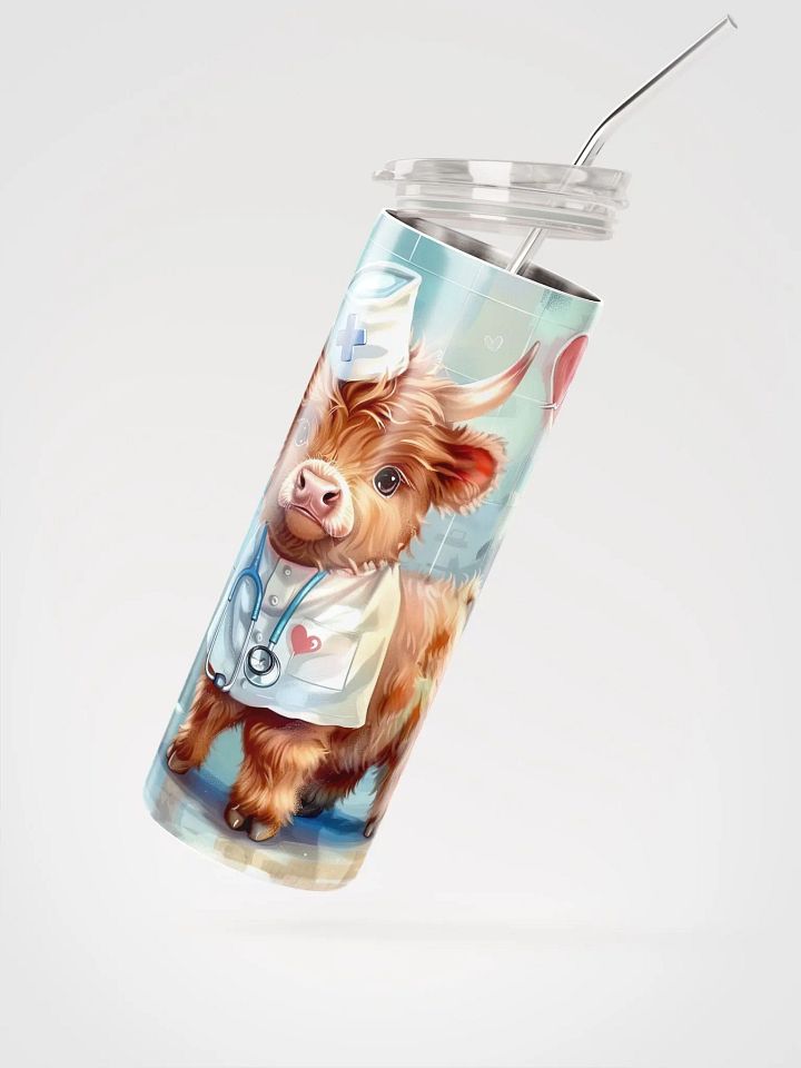 Nurse Cow Stainless Steel Tumbler product image (1)