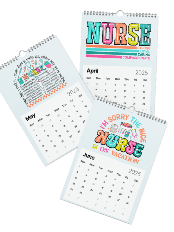 2025 Nurse Wall Calendar product image (3)