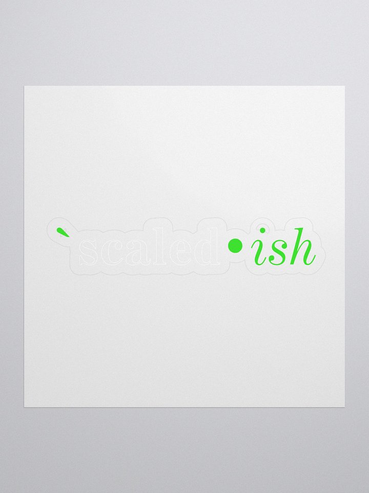 Scaledish Sticker product image (1)