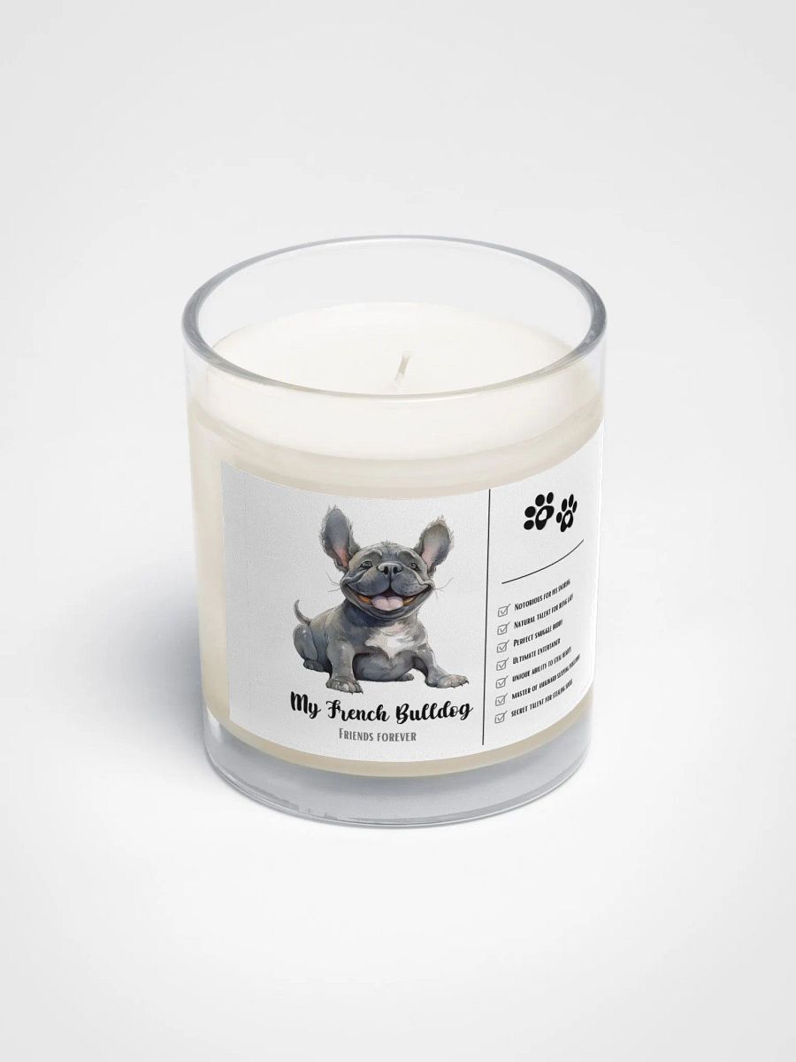 Happy Mother's Day Frenchie: Unscented Soy Candle product image (5)