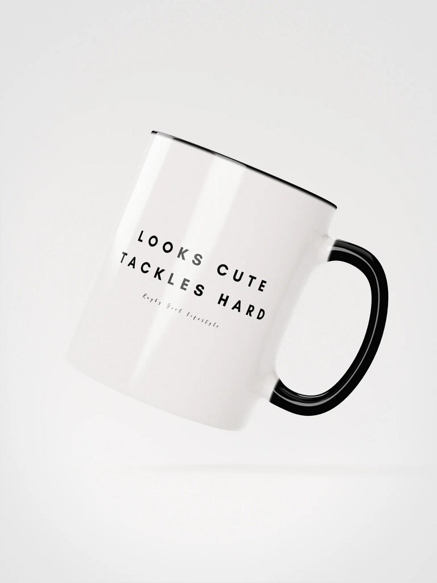 LOOKS CUTE - TACKLES HARD Ceramic Mug product image (14)