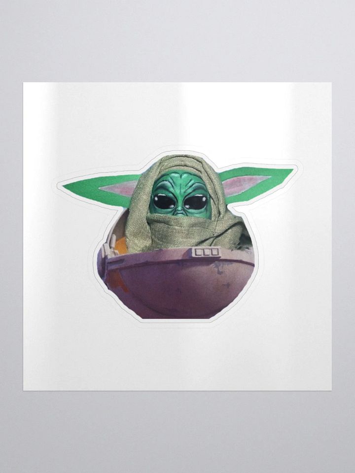 Limited Edition: Baby Yoda-Nersh Stickers! product image (1)