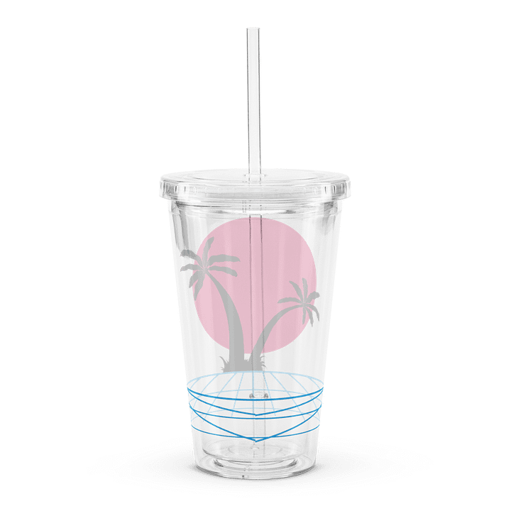 Retro Palm Double Wall Tumbler product image (2)