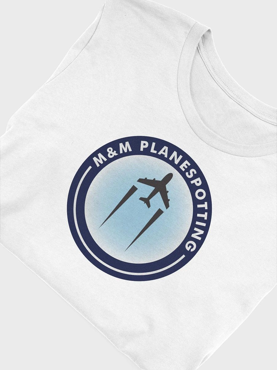 M&M Plane Spotting White T product image (5)
