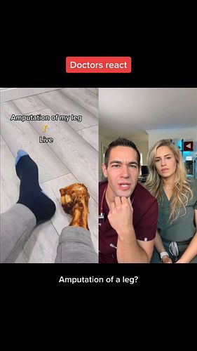 Get well soon 🙏🍗

🎥 arminluk on tt

#amputation #plottwist #turkeyleg #medicalhumor