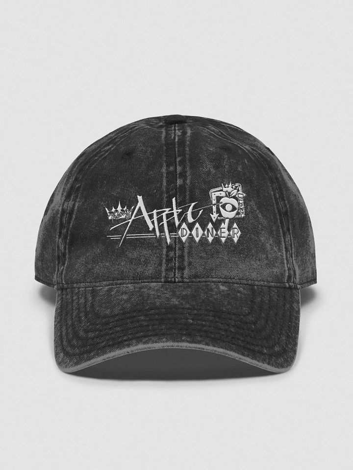 King Apple Diner (White) ✦ Otto Vintage Wash Dad Hat product image (1)