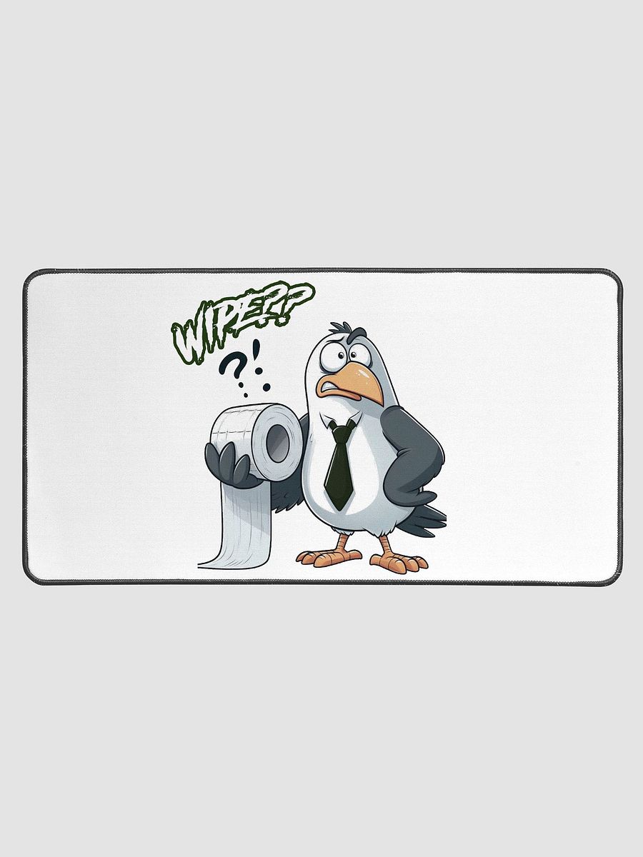 Wipe (Bird) Desk Mat product image (1)