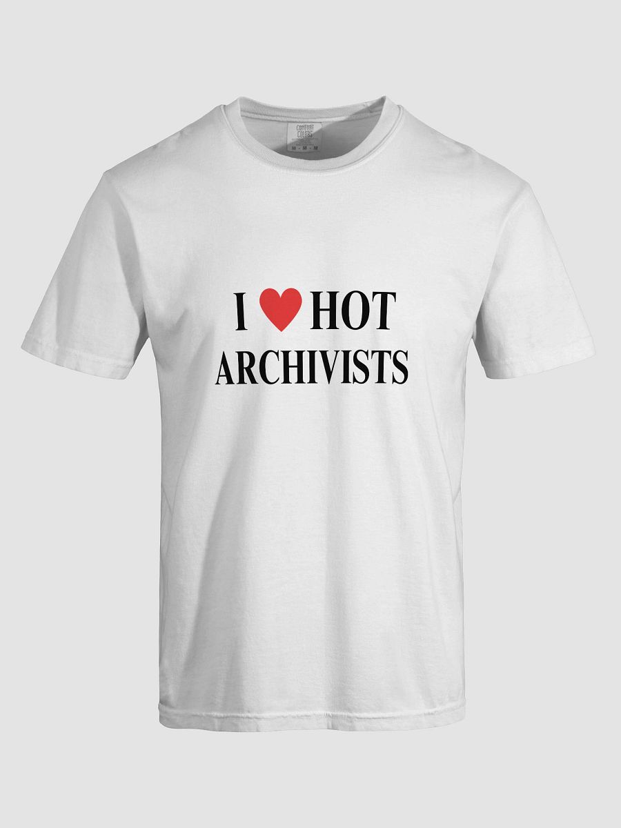 I HEART HOT ARCHIVISTS TEE product image (5)