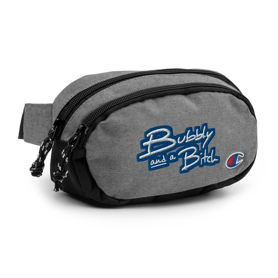 Bubbly and a B (royal bubble design 2) champion fanny pack product image (3)