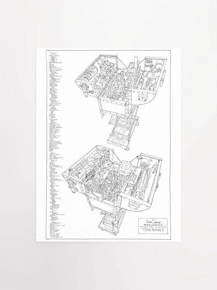 Adam Savage's Modelmaking Toolbox Poster product image (2)