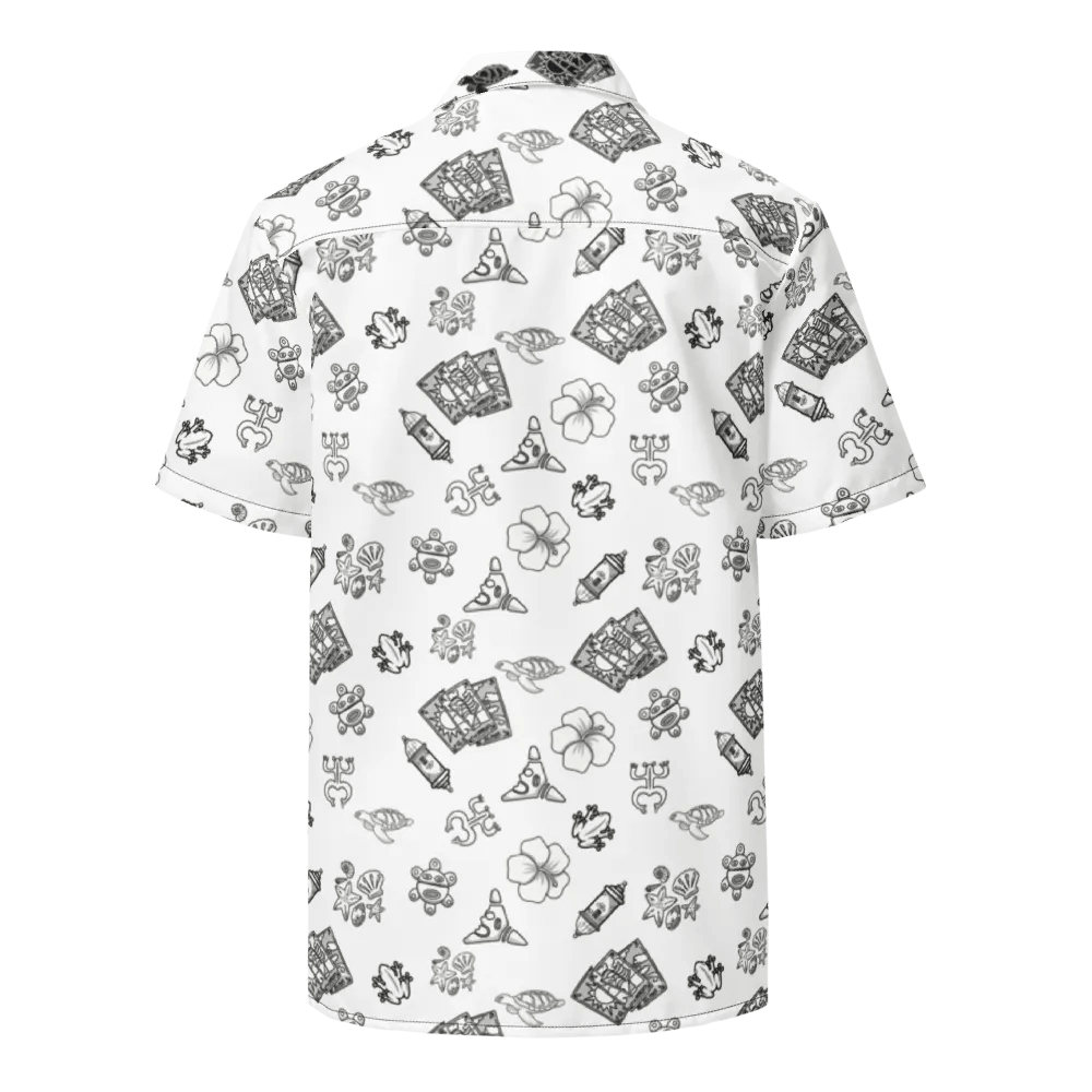 Boricua Vibes Puerto Rican Tattoo-Inspired Hawaiian Shirt product image (3)