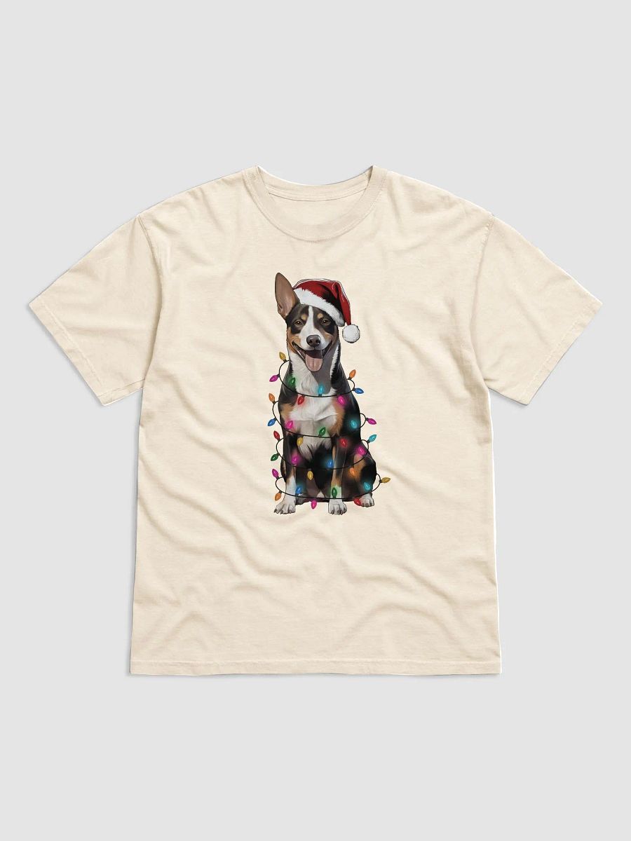 Funny Basenji(Tricolor) Christmas T-Shirt for Basenji Paw-rents product image (19)