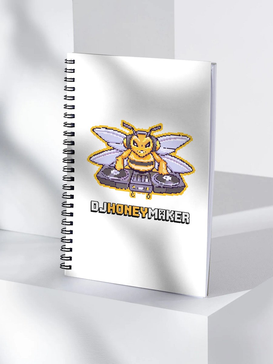 8 Bit Logo Spiral Notebook product image (4)