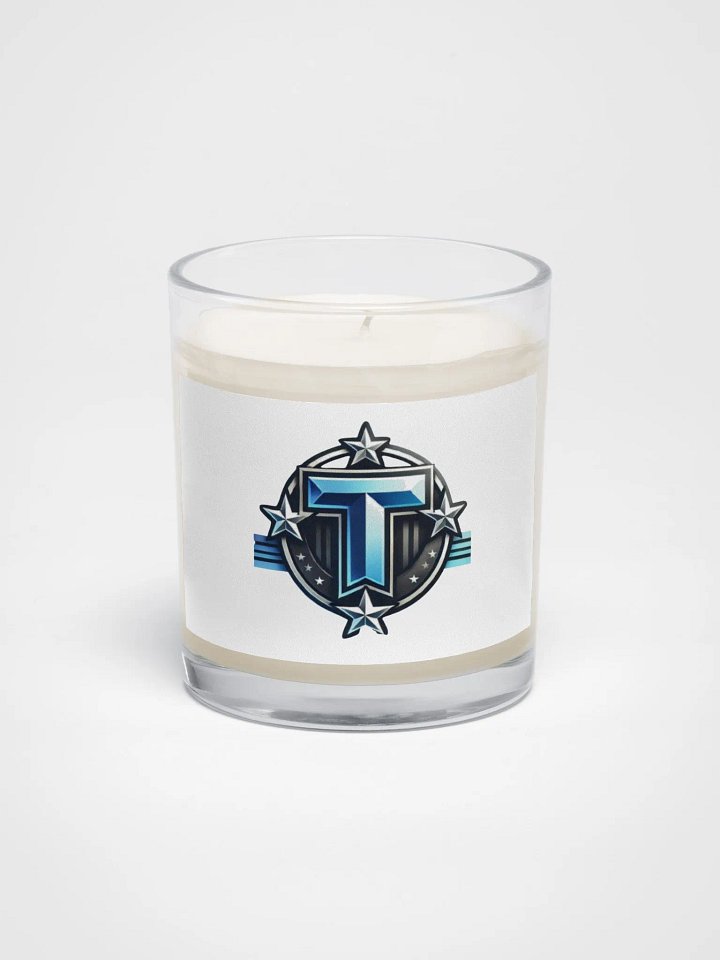 TOPSTAR-Soy Wax Candle In A Clear Glass Jar product image (1)