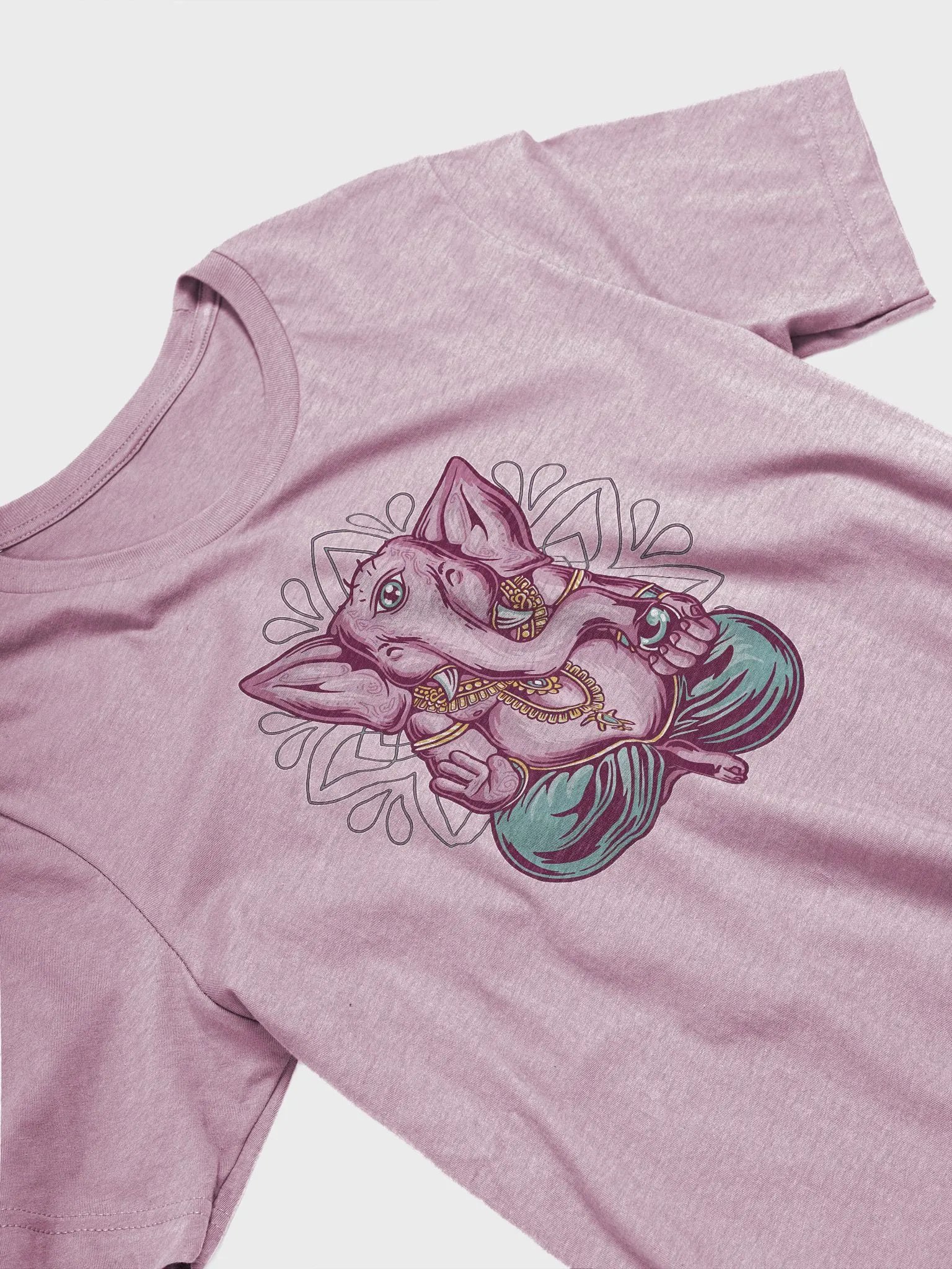 Meditating Elephant Premium T-shirt product image (23)