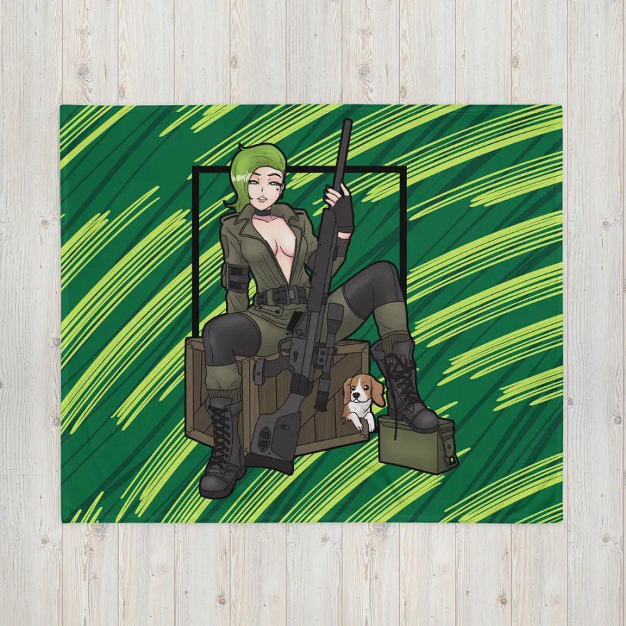 Sniper Wolf Pickle Chan Blanket product image (16)
