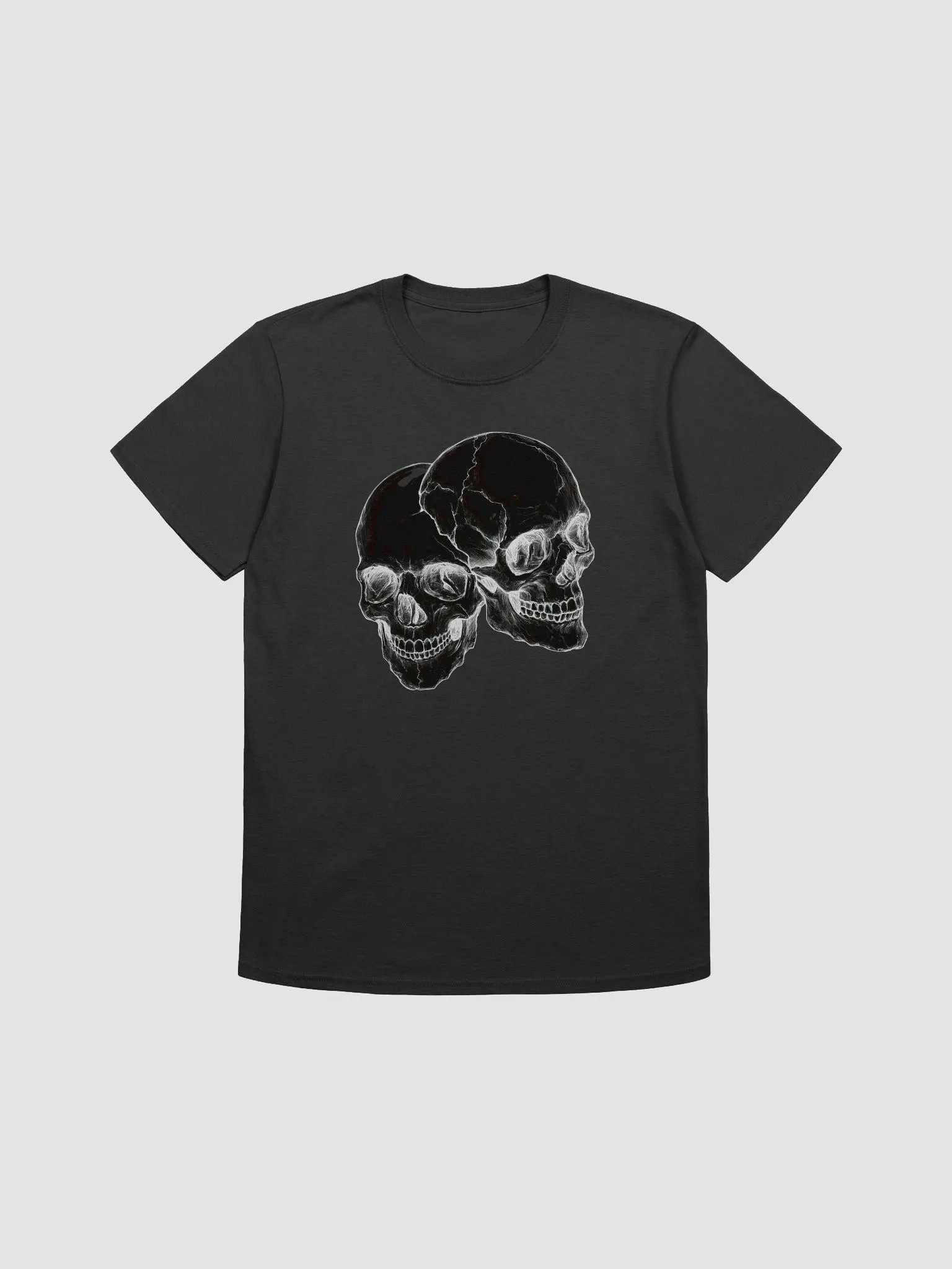 Black Skull Unisex T-Shirt product image (1)
