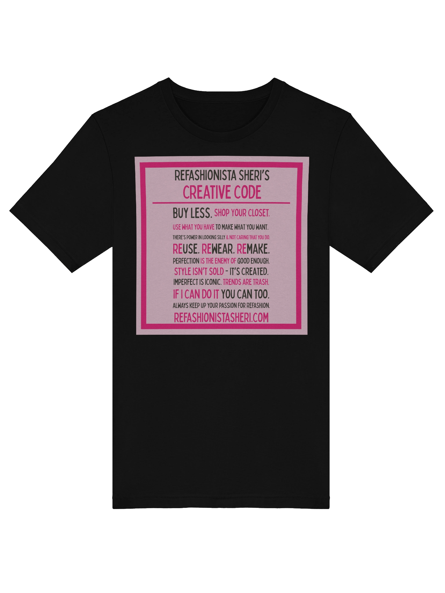 Refashionista Creative Code Tee product image (46)