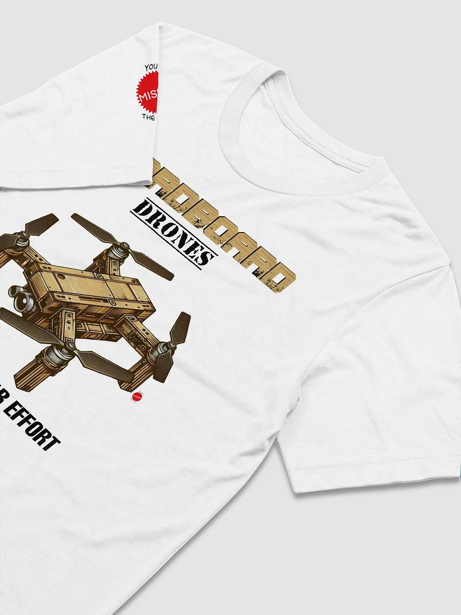 Cardboard Drones for the War Effort - Triblend Short Sleeve T-Shirt product image (3)