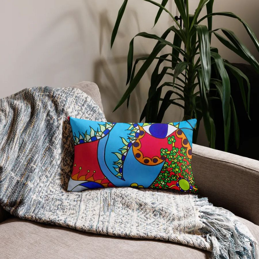 Vibrant Dreamscape Premium Pillow Case product image (5)