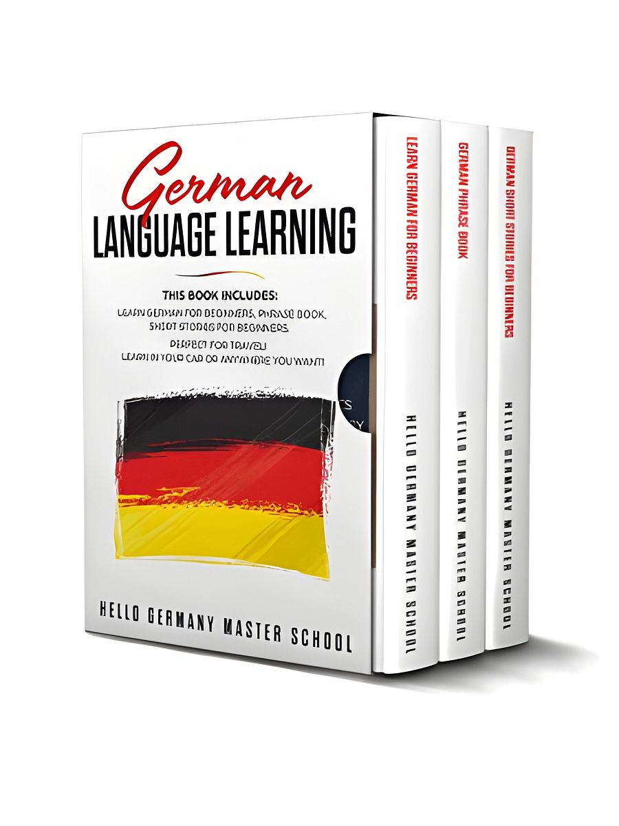 German Language Learning: 3-in-1 Beginner’s Power Pack product image (1)