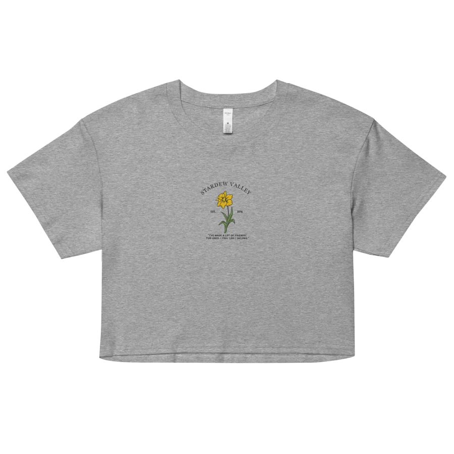 STARDEW VALLEY FLOWER | CROP TOP | EMBROIDERED product image (22)