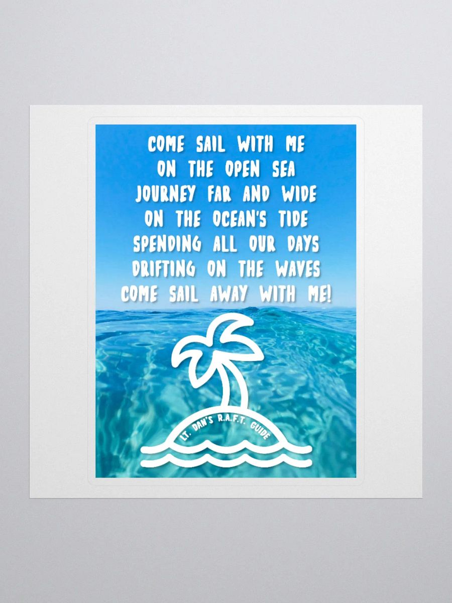 Sticky Stickers (Come Sail With Me) product image (2)