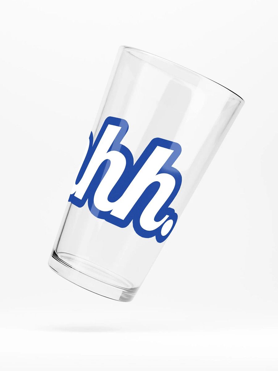 Shhh. Whisper Blue Shaker Pint Glass product image (3)