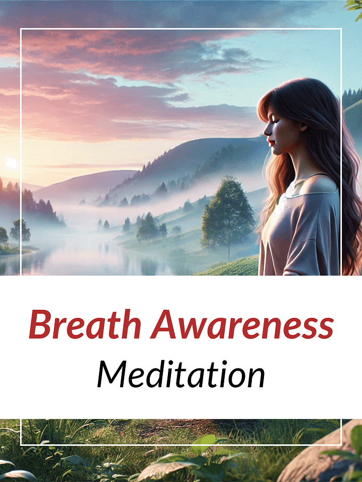 Breath Awareness Meditation for Inner Peace & Relaxation (5 Min Silence) product image (1)