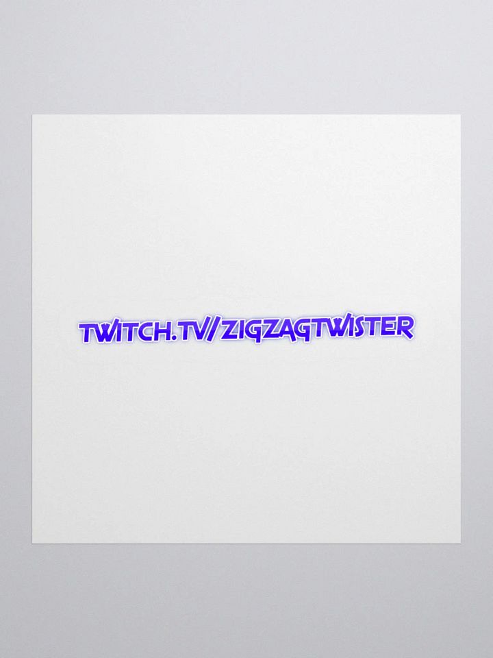 ZigZagTwister Twitch Sticker product image (1)