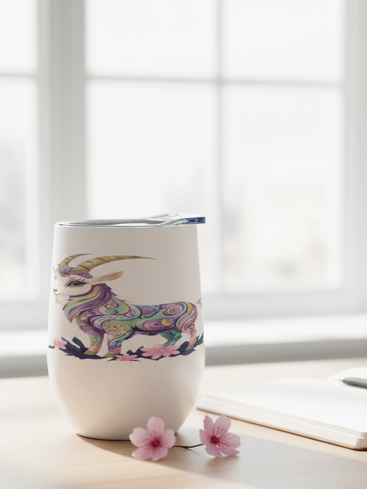 Enchanted Goat: Wine Tumbler product image (1)