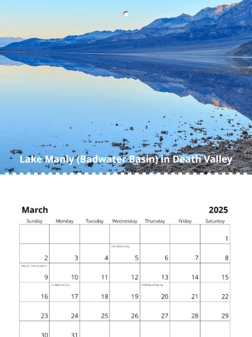 2025 Photo Calendar product image (4)