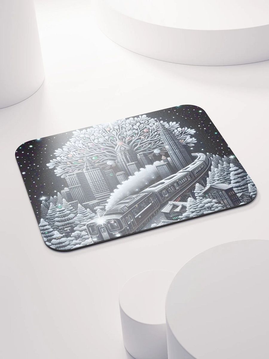 Enchanted Winter City Mouse Pad product image (4)